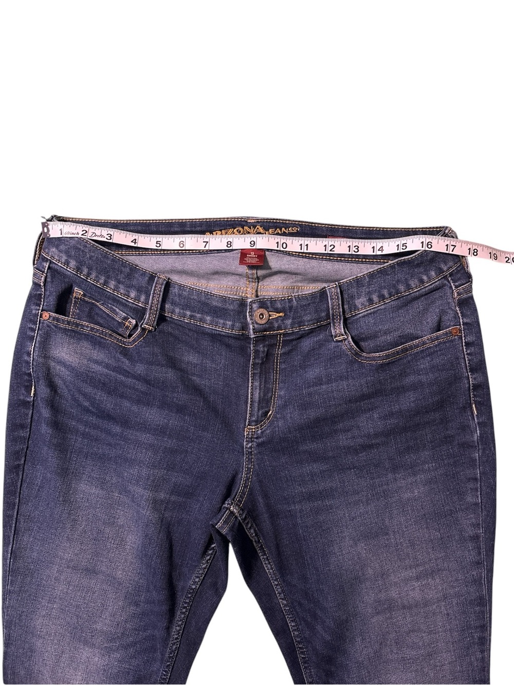 Arizona Jean Company Women's Dark Blue Bootcut Jeans - Picture 4 of 6
